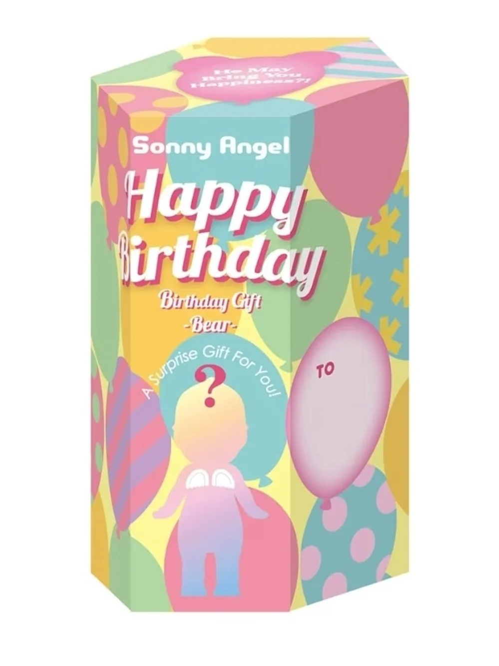 Sonny Angel Birthday Gift Bear Mini Figurw